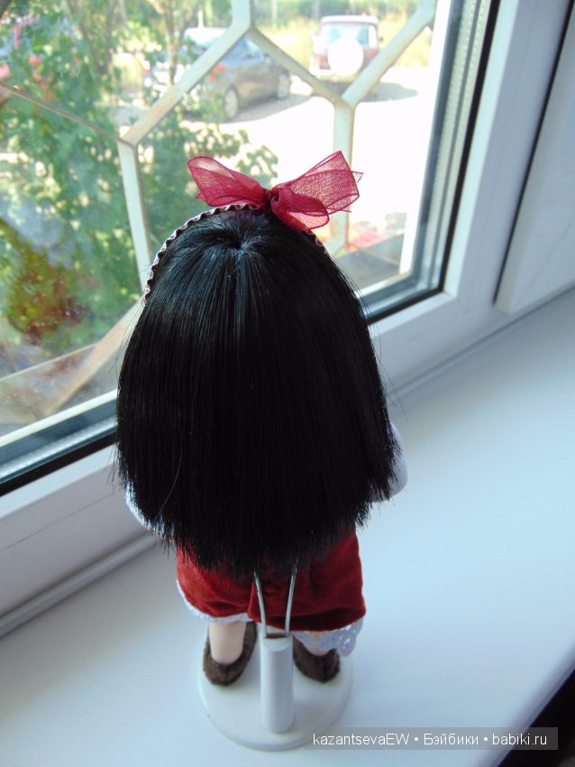 Маленькая японочка. Авторская кукла ручной работы