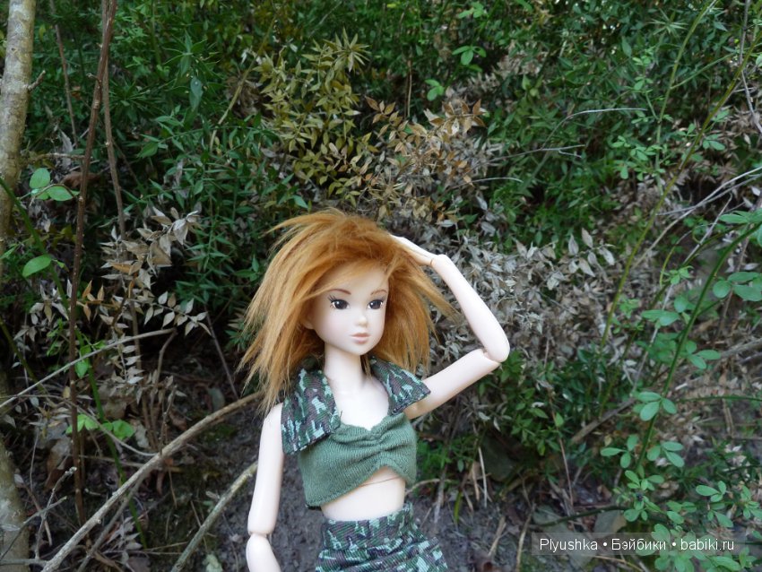 Мои куклы на море. Часть 2. Банда 1:6. Куклы Момоко, Джейки, Харука и Барбийожка (фото 2)