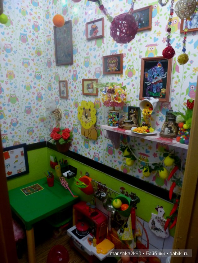 Кладовка превращается в комнату для кукол