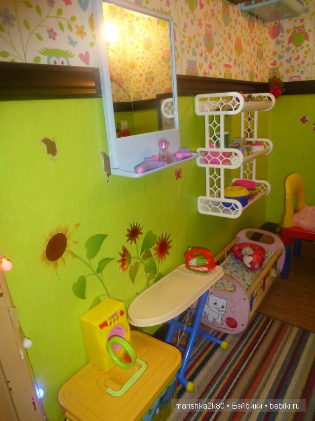 Кладовка превращается в комнату для кукол