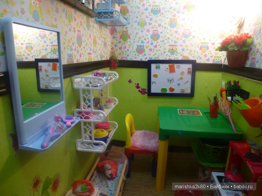 Кладовка превращается в комнату для кукол