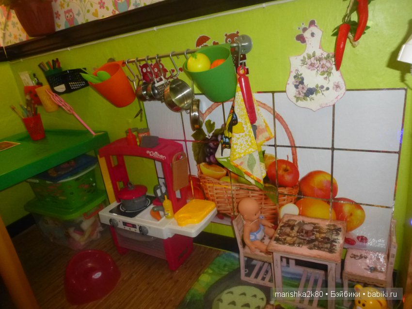 Кладовка превращается в комнату для кукол