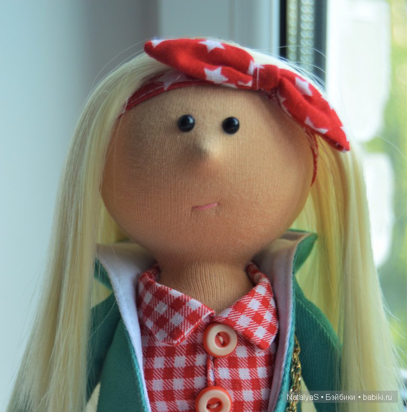 Интерьерная текстильная куколка Лёсик (фото 2)