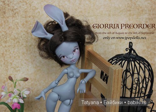 Depths Dolls анонсировали выпуск своей зайки на сайте Jpopdolls — Giorria