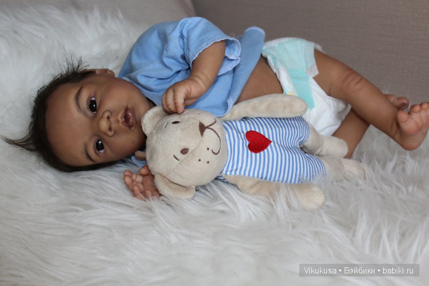 Мой малыш-реборн Горошек — Куклы Реборн (Reborn): работы мастеров