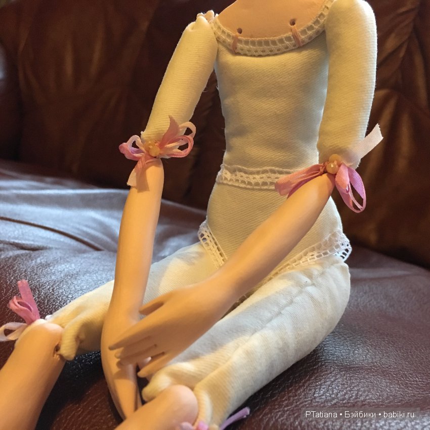 Моя золушка. Авторская кукла из паперклея (фото 2)