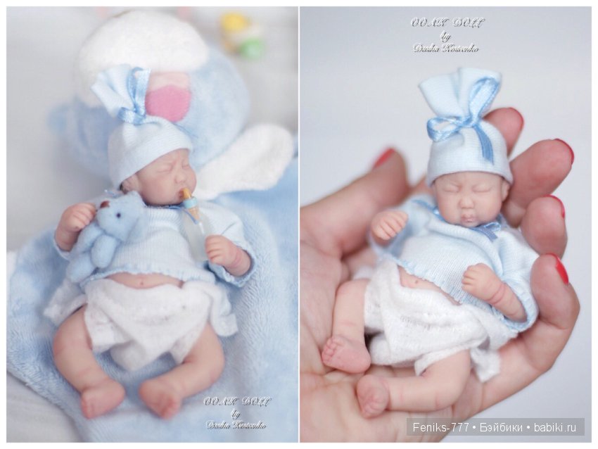 Маркуша! Мини кукла ООАК Даши Костенко (фото 2)