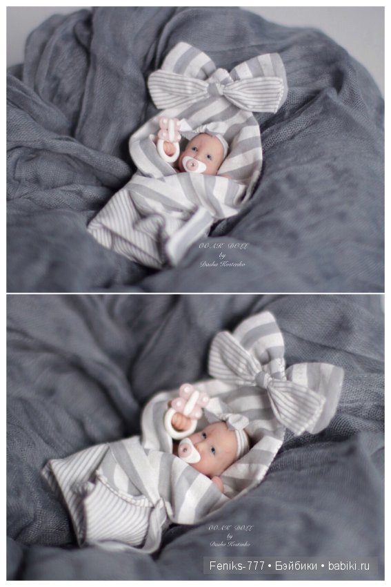 Просто Мася. ООАК мини кукла Даши Костенко (фото 6)