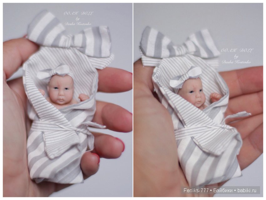 Просто Мася. ООАК мини кукла Даши Костенко (фото 7)