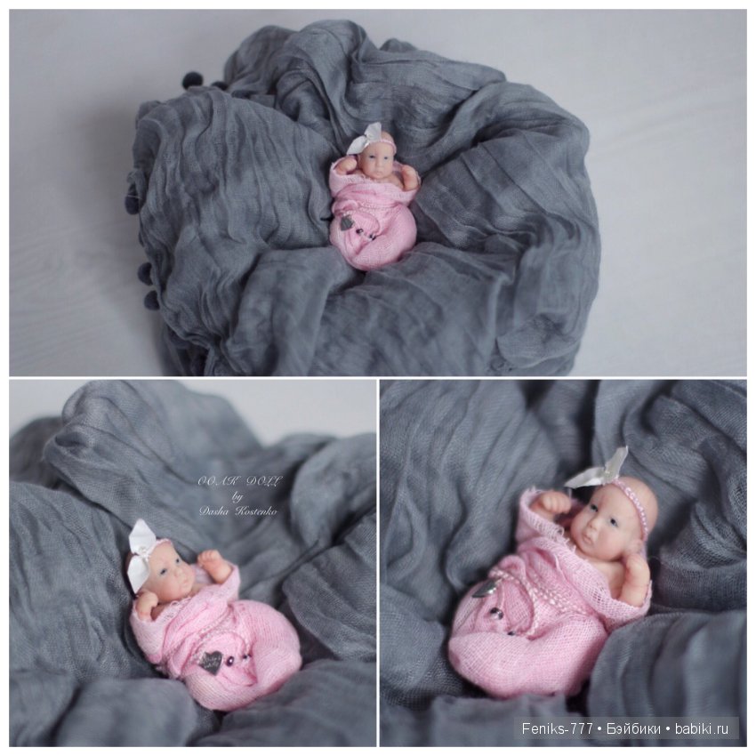 Просто Мася. ООАК мини кукла Даши Костенко (фото 3)