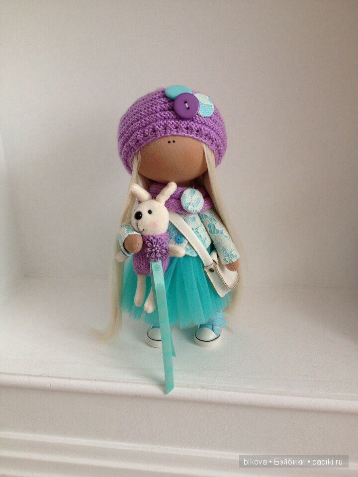 Интерьерные куколки из ткани, Натальи Кудрявцевой (фото 8)