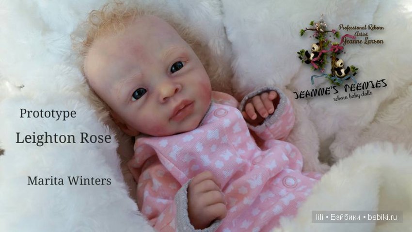 Молд для куклы реборн от скульптора Marita Winters (фото 10)