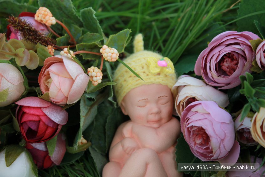 Я скоро стану бабочкой. Авторская кукла (фото 5)