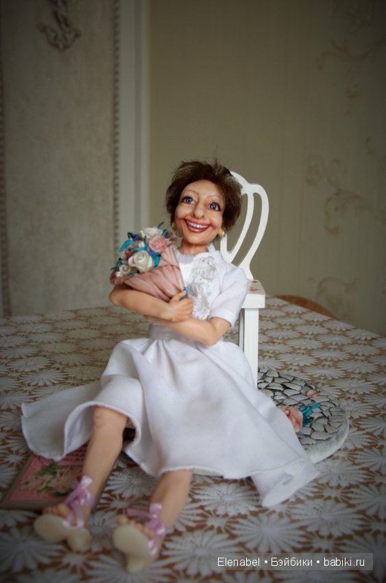 Портретная кукла в подарок Маме (фото 6)