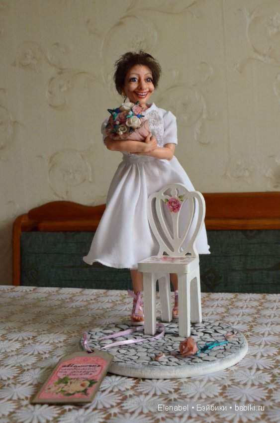 Портретная кукла в подарок Маме