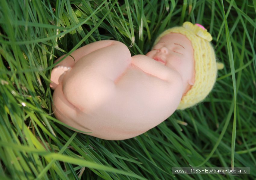 Я скоро стану бабочкой. Авторская кукла (фото 8)