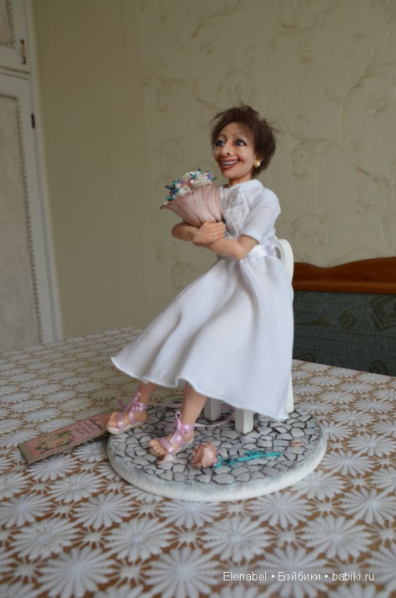 Портретная кукла в подарок Маме (фото 4)