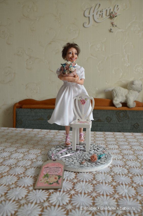 Портретная кукла в подарок Маме (фото 3)