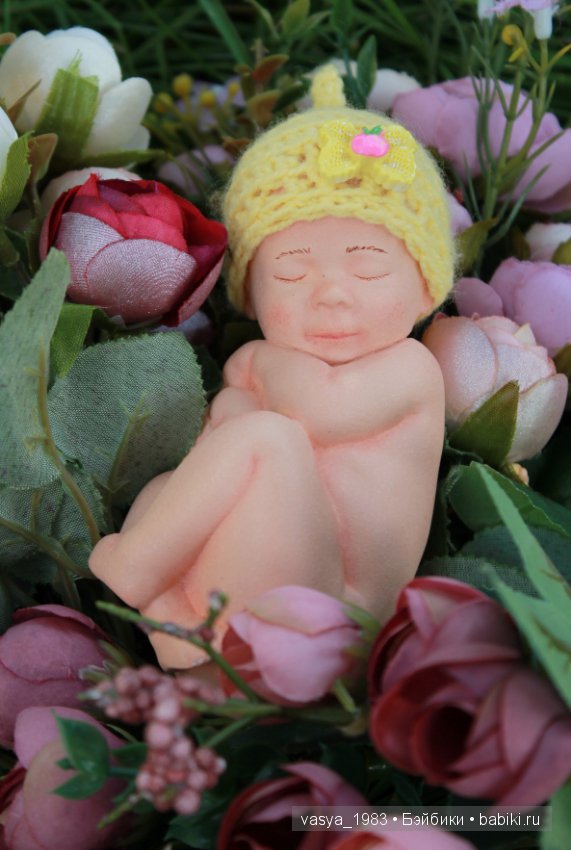 Я скоро стану бабочкой. Авторская кукла (фото 6)