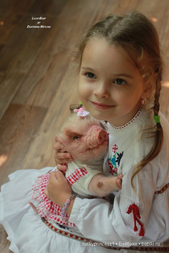 Свинка Хлоя. Часть 2 — Куклы Реборн (Reborn): работы мастеров (фото 9)