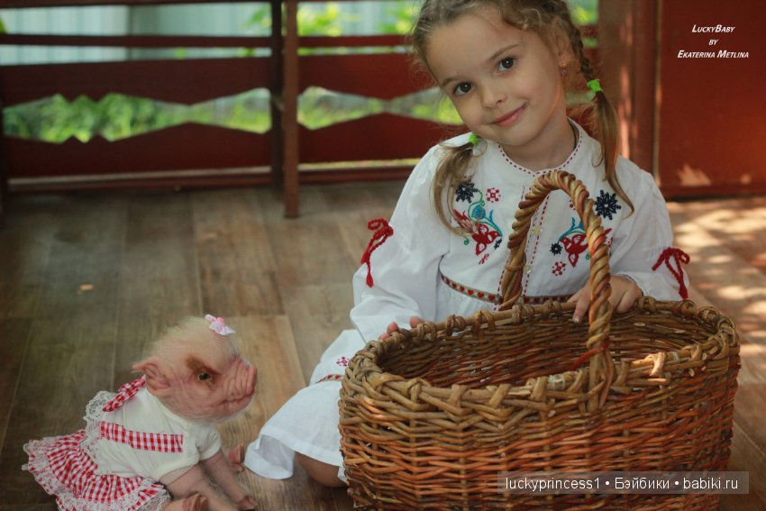 Свинка Хлоя. Часть 2 — Куклы Реборн (Reborn): работы мастеров (фото 7)