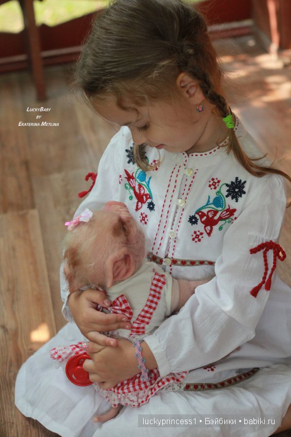 Свинка Хлоя. Часть 2 — Куклы Реборн (Reborn): работы мастеров (фото 5)