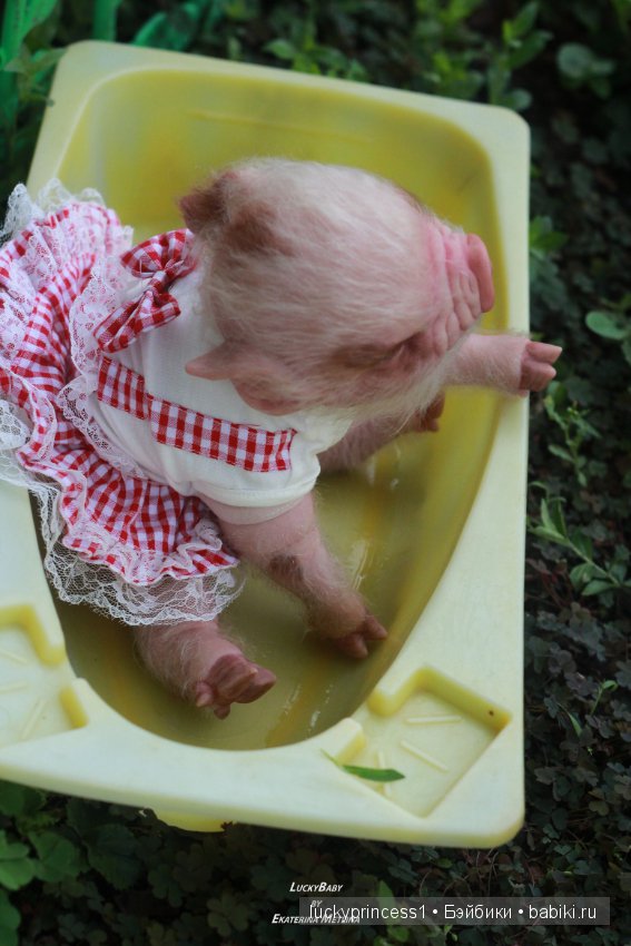 Свинка Хлоя. Часть 2 — Куклы Реборн (Reborn): работы мастеров