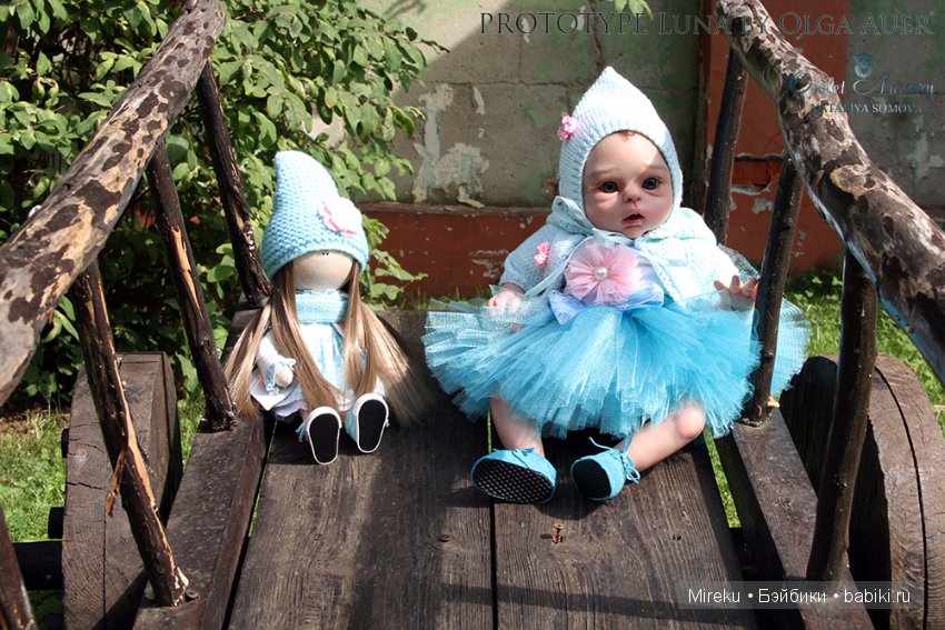 Доминика - мой прототип Луны от Ольги Ауэр. Кукла реборн Наталии Сомовой