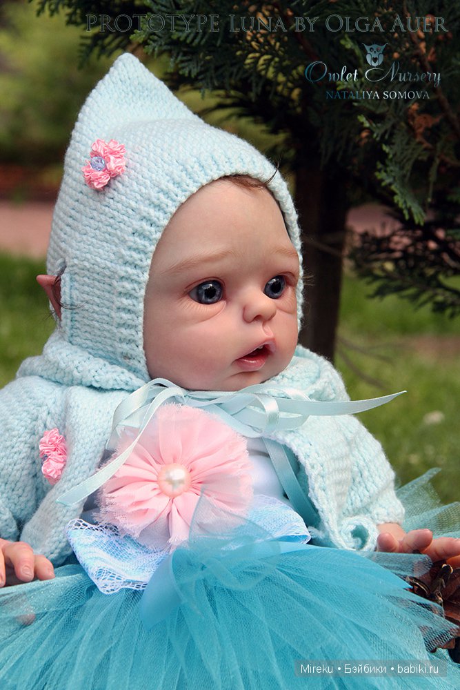 Доминика - мой прототип Луны от Ольги Ауэр. Кукла реборн Наталии Сомовой (фото 6)