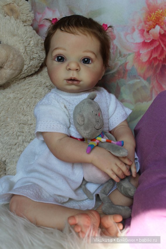 Моя малышка-реборн Флёр — Куклы Реборн (Reborn): работы мастеров
