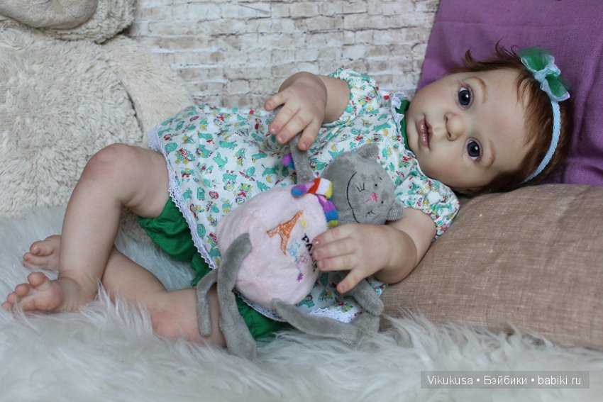 Моя малышка-реборн Флёр — Куклы Реборн (Reborn): работы мастеров