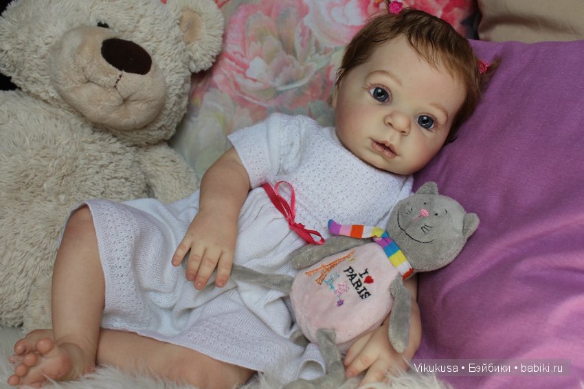 Моя малышка-реборн Флёр — Куклы Реборн (Reborn): работы мастеров (фото 7)