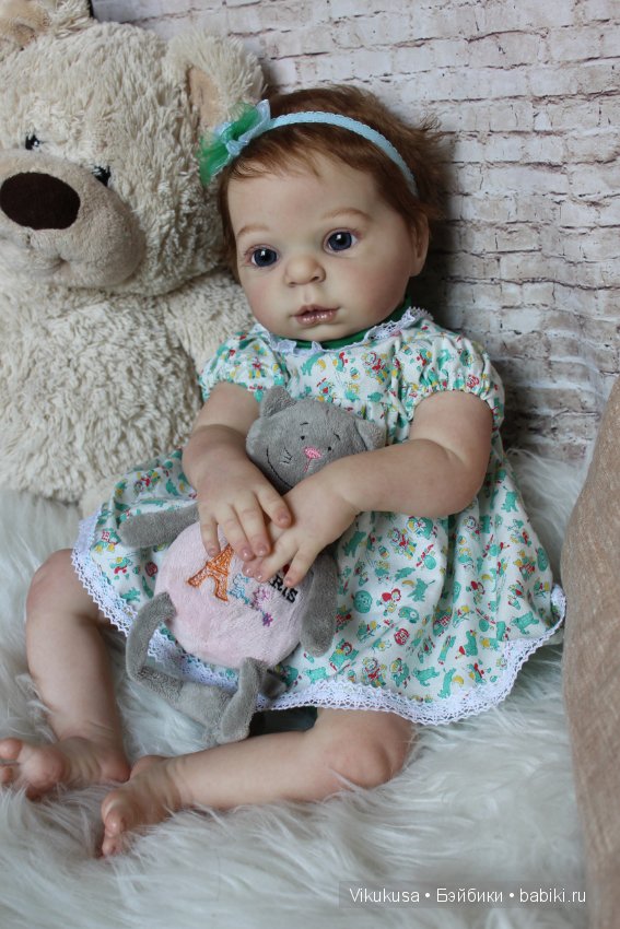 Моя малышка-реборн Флёр — Куклы Реборн (Reborn): работы мастеров