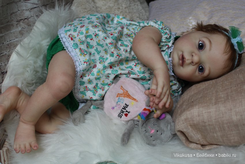 Моя малышка-реборн Флёр — Куклы Реборн (Reborn): работы мастеров