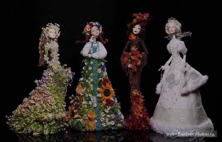 Авторские куклы Елены Глузман