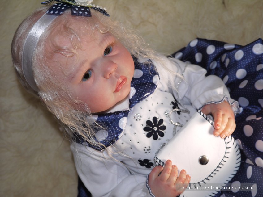 Моя малышка Оленька, кукла реборн Натальи Фединой, Baby-Zest