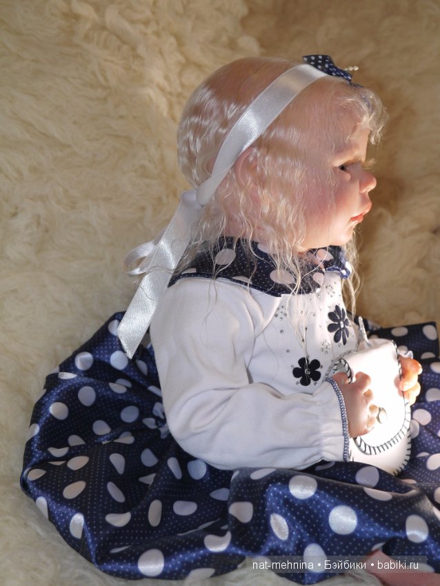 Моя малышка Оленька, кукла реборн Натальи Фединой, Baby-Zest (фото 4)