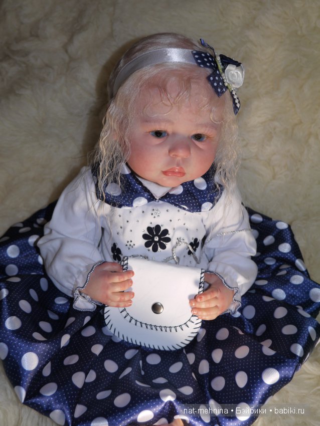Моя малышка Оленька, кукла реборн Натальи Фединой, Baby-Zest