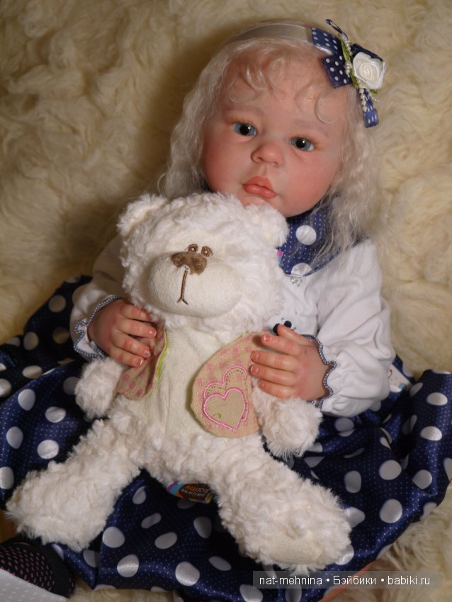 Моя малышка Оленька, кукла реборн Натальи Фединой, Baby-Zest (фото 6)