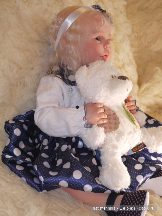Моя малышка Оленька, кукла реборн Натальи Фединой, Baby-Zest (фото 8)