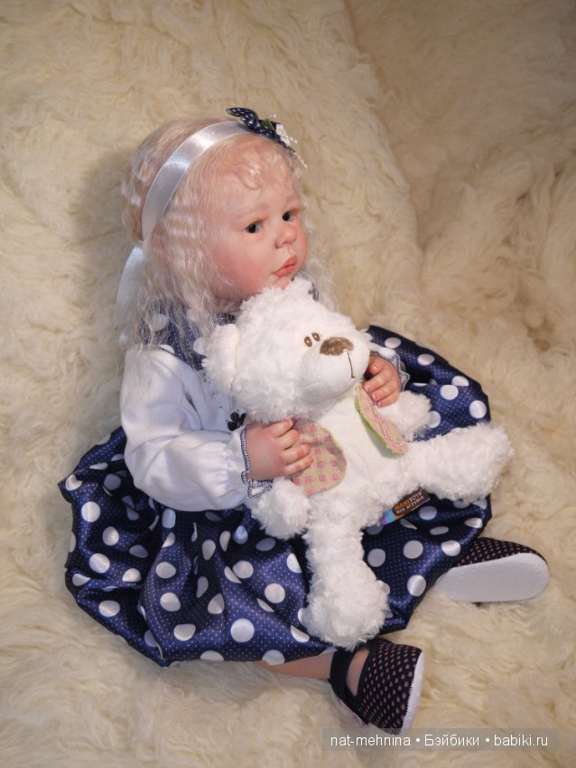 Моя малышка Оленька, кукла реборн Натальи Фединой, Baby-Zest (фото 9)