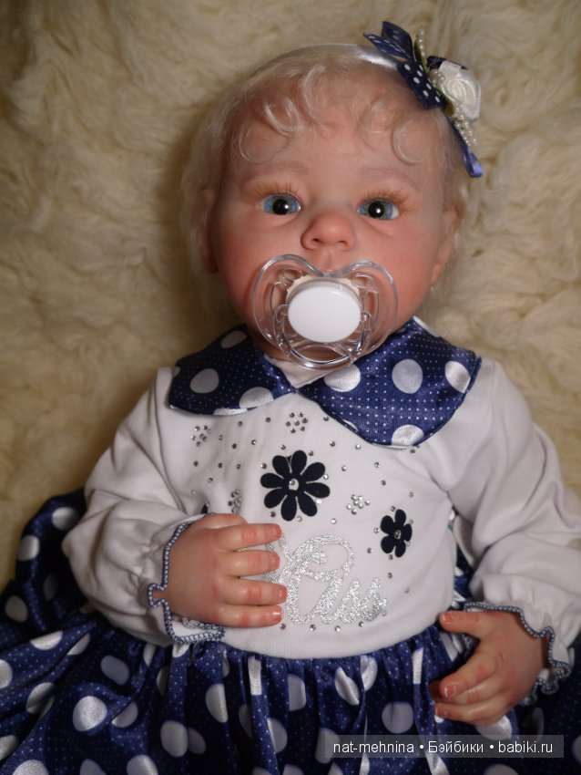 Моя малышка Оленька, кукла реборн Натальи Фединой, Baby-Zest (фото 10)