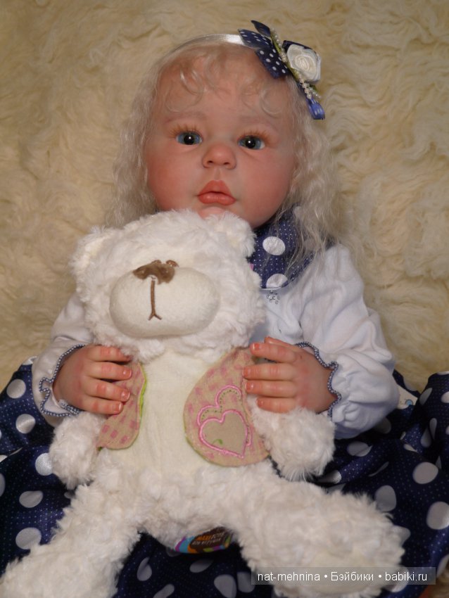 Моя малышка Оленька, кукла реборн Натальи Фединой, Baby-Zest (фото 5)