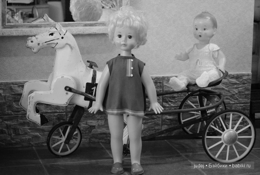 Конь педальный, фото — Игрушки СССР и советского детства: резиновые (фото 2)