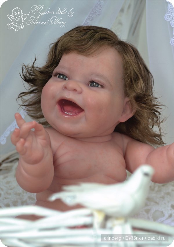 Переделочка из Berenguer Lola в куколку-реборн Лёлечку (фото 4)