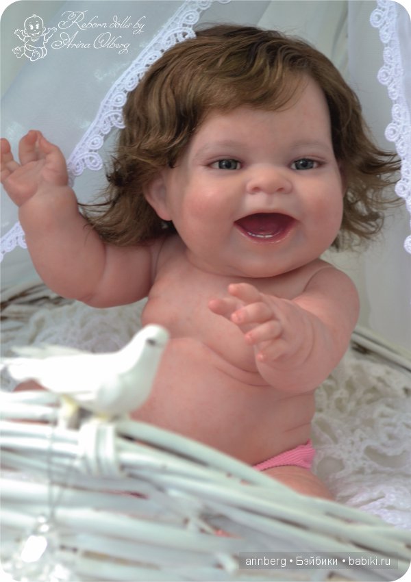 Переделочка из Berenguer Lola в куколку-реборн Лёлечку (фото 10)