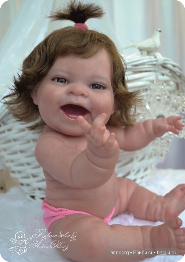 Переделочка из Berenguer Lola в куколку-реборн Лёлечку