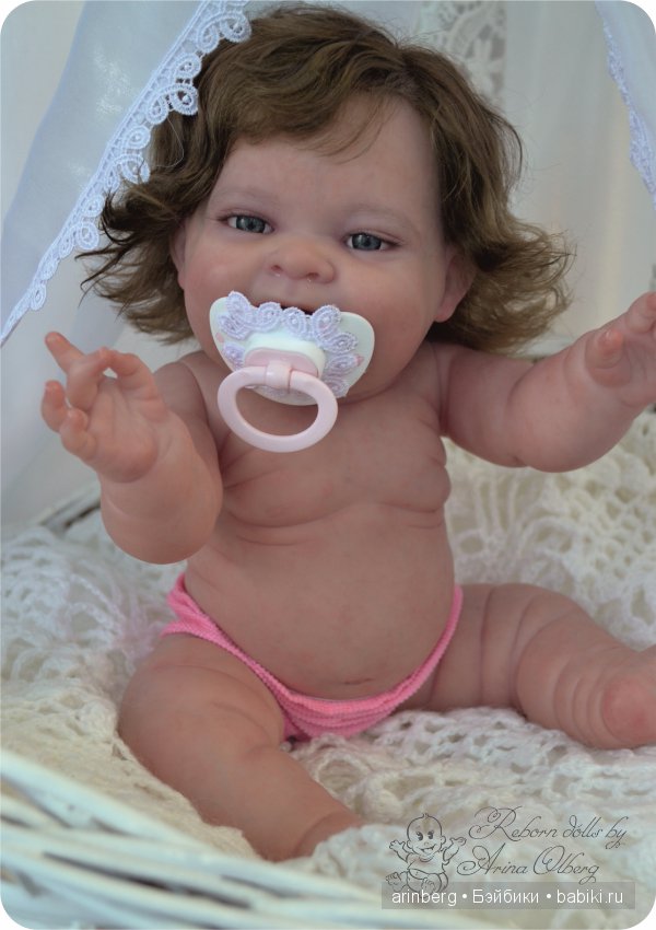 Переделочка из Berenguer Lola в куколку-реборн Лёлечку