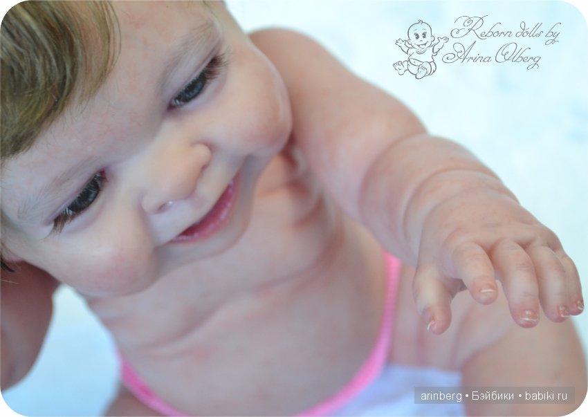Переделочка из Berenguer Lola в куколку-реборн Лёлечку