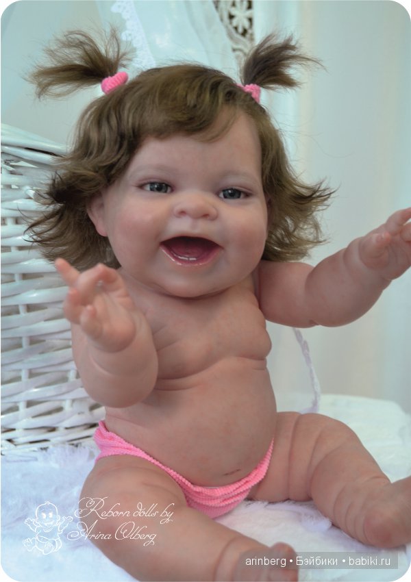 Переделочка из Berenguer Lola в куколку-реборн Лёлечку